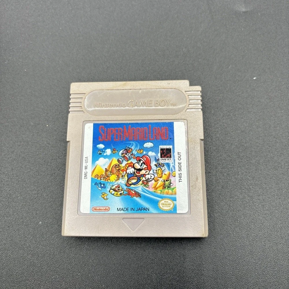 Original Nintendo Game Boy Super Mario Land 1989 Platformer Authentic Tested